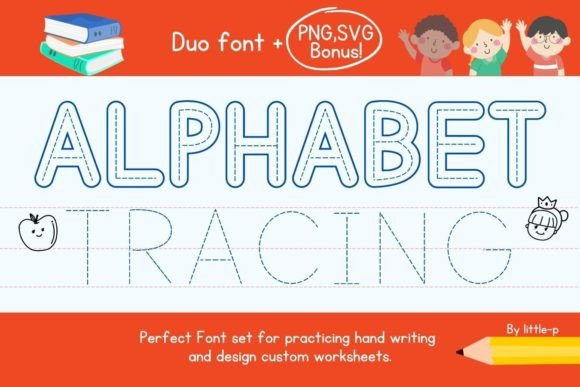 Alphabet Tracing Font: Perfect for Learning and Practice