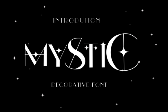 Discover the Celestial Charm of the Mystic Typeface