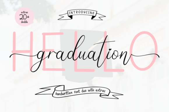 Discover the Playful Charm of Hello Graduation Font