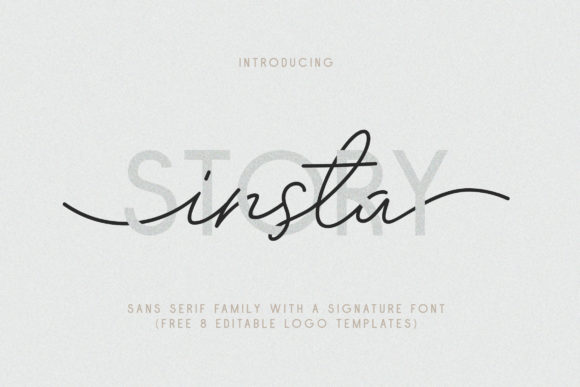 Insta Story Duo: A Versatile Font Pair for Modern Designers