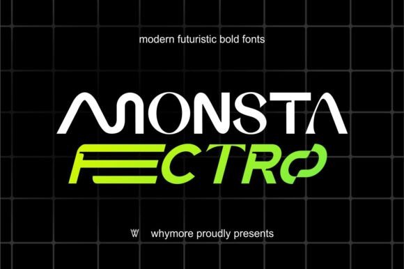 Monsta Fectro: Bold Geometric Sans-Serif for Impactful Design