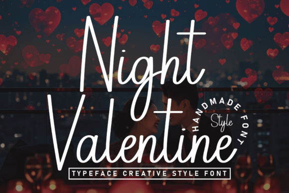 Night Valentine: A Sweet, Playful Display Font