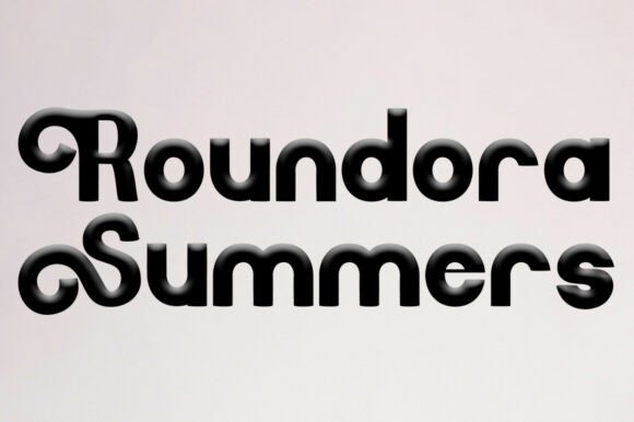 Roundora Summers: A Font That Feels Like a Sunny Afternoon