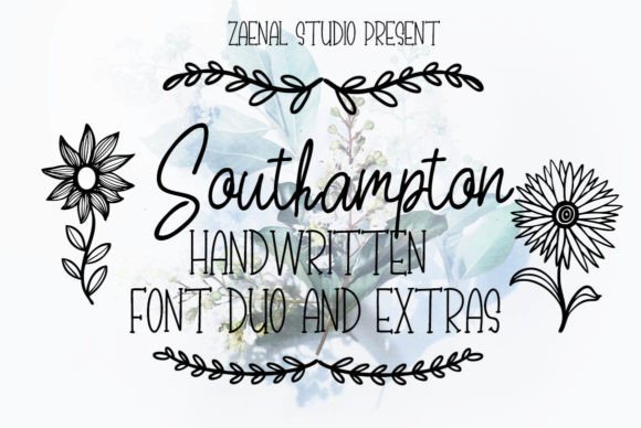 Southampton: A Unique and Lovely Font Duo for Creatives