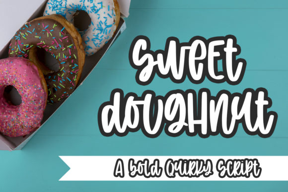 Sweet Doughnut: A Joyful Handwritten Font for Creative Projects