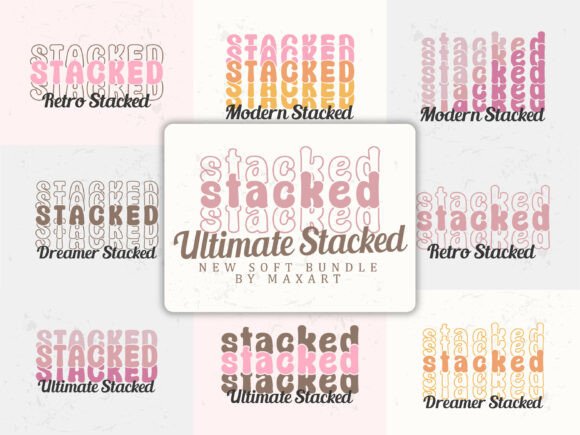 Ultimate Stacked: A Playful, Layered Typeface for Bold Design